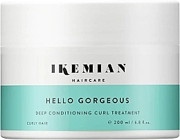 Düfte, Parfümerie und Kosmetik Haarmaske - Ikemian Hair Care Hello Gorgeous Deep Conditioning Curl Treatment