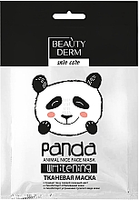 Düfte, Parfümerie und Kosmetik Tuchmaske für das Gesicht - Beauty Derm Animal Panda Whitening