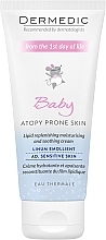 Düfte, Parfümerie und Kosmetik Feuchtigkeitsspendende und beruhigende Körpercreme für Neugeborene - Dermedic Emolient Linum Baby Body Cream