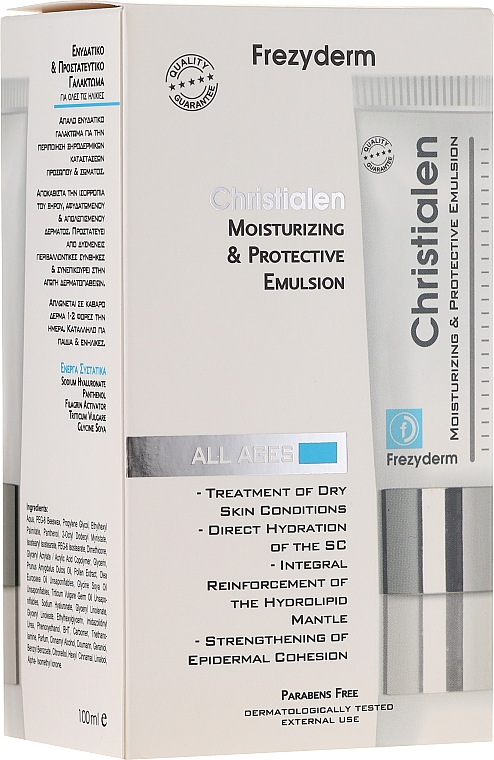 Feuchtigkeitsspendende und schützende Körperemulsion - Frezyderm Christialen Moisturizing & Protective Emulsion — Bild N1