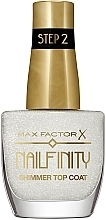 Nagellack mit Schimmer - Max Factor Nailfinity Shimmer Top Coat — Bild N2