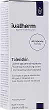 Beruhigende Feuchtigkeitscreme für alle Hauttypen - Ivatherm Toleriskin Soothing Moisturizing Cream — Bild N2