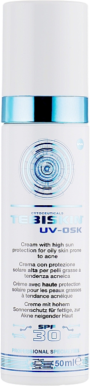 Sonnenschutz für fettige und problematische Haut - Tebiskin UV-Osk Cream SPF 30+ — Bild N2