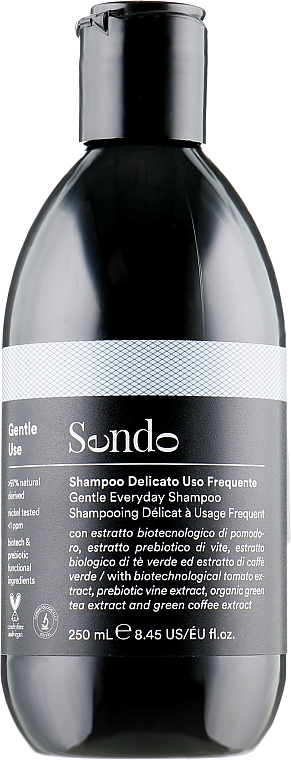 Pflegendes Haarshampoo mit Trauben-und Rohkaffeeextrakt - Sendo Gentle Use Everyday Shampoo — Bild N1
