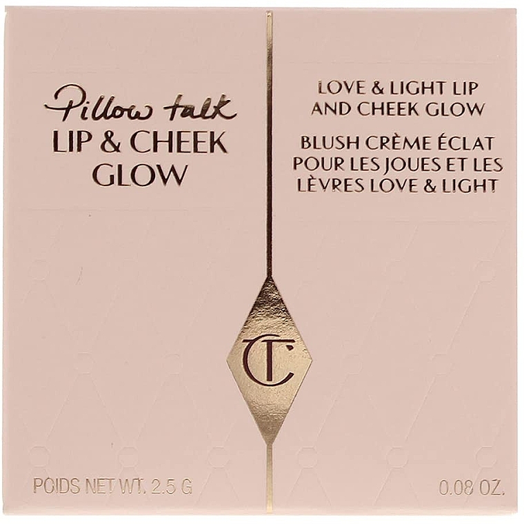 Rouge und Lippentönung - Charlotte Tilbury Pillow Talk Lip & Cheek Glow — Bild N3