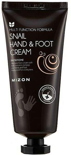 Hand- und Fußcreme mit Schneckenschleim-Extrakt - Mizon Snail Hand And Foot Cream — Bild N1