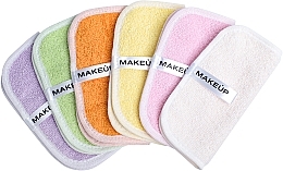 Wiederverwendbare Mini-Waschtücher für das Gesicht Colorful 6 St. - MAKEUP Face Napkin Towel Set — Bild N4