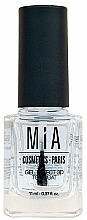 Düfte, Parfümerie und Kosmetik Nagelüberlack - Mia Cosmetics Paris Gel Effect 3D Top Coat