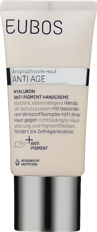 Hyaluron-Anti-Pigmentierungs-Handcreme - Eubos Anti Age Hyaluron Anti-Pigment Hand Cream — Bild N1