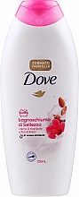 Duschcreme-Gel mit Mandelmilch und Hibiskus - Dove Almond Cream And Hibiscus Flower Shower Gel — Bild N1
