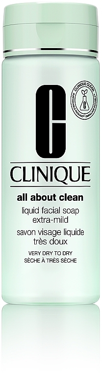 Flüssigseife extraweich für sehr trockene und empfindliche Haut - Clinique Liquid Facial Soap Extra Mild — Bild N1