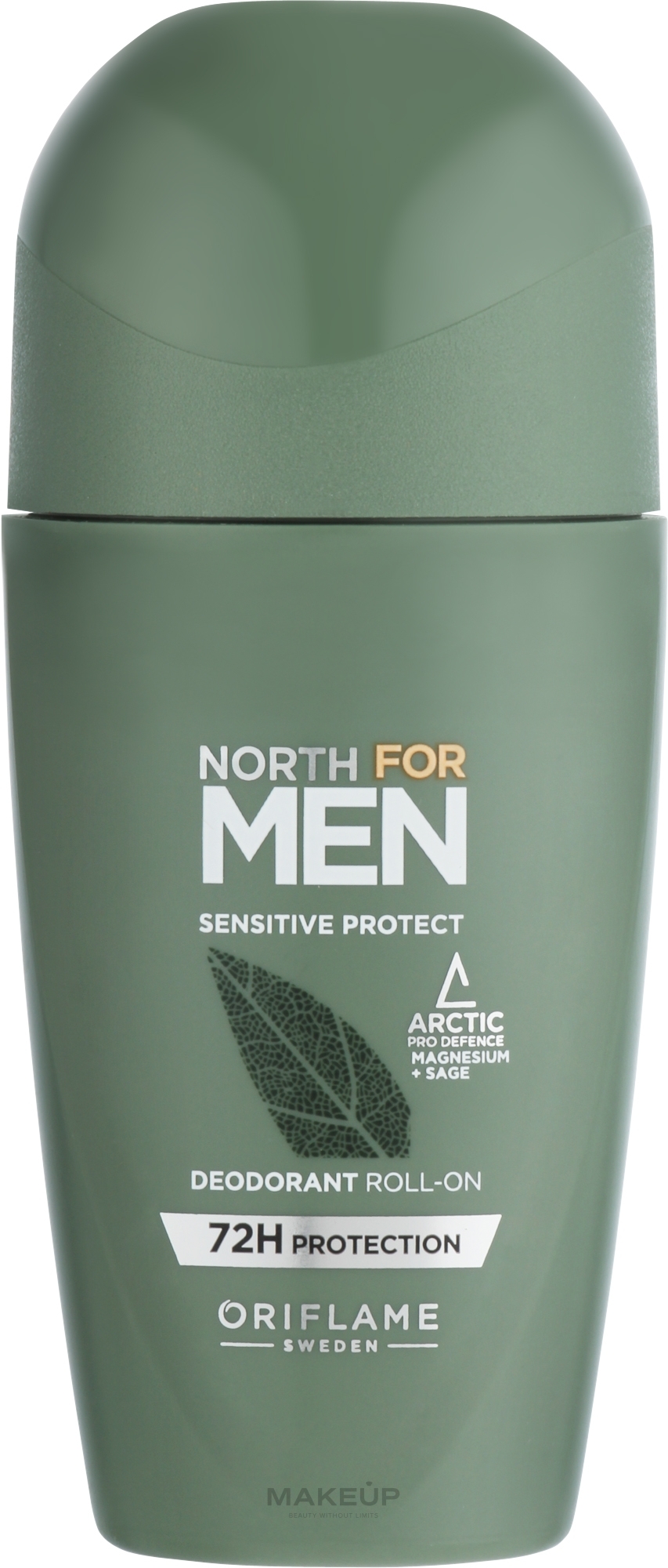 Roll-on Deodorant-Antitranspirant für empfindliche Haut - Oriflame North For Men Sensitive Protect  — Bild 50 ml
