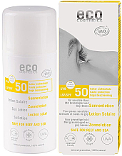 Düfte, Parfümerie und Kosmetik Sonnenschutzlotion für empfindliche Haut mit Granatapfel und Goji Beere SPF 50 - Eco Sun Lotion With Pomegranate And Goji Berry SPF 50