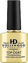 Düfte, Parfümerie und Kosmetik Nagelüberlack - HD Hollywood Rubber Top Coat Phosphorus