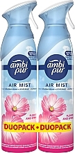 Düfte, Parfümerie und Kosmetik Set Air Mist - Ambi Pur Flowers And Spring (Lufterfrischer 2x185ml)