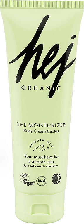 Feuchtigkeitsspendende Körpercreme mit Kaktusfeigenextrakt - Hej Organic The Moisturizer Body Cream Cactus — Bild N1