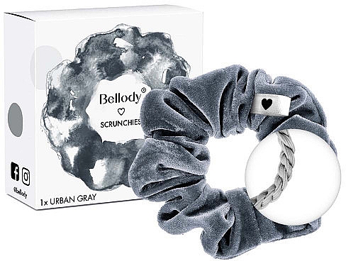 Scrunchie-Haargummi urban grey 1 St. - Bellody Original Scrunchie — Bild N2