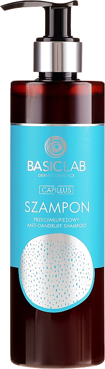 Anti-Schuppen Shampoo - BasicLab Dermocosmetics Capillus Anti-Dandruff Shampoo — Bild N2