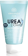 Düfte, Parfümerie und Kosmetik Reparierender Fußbalsam mit Urea 15 % - Alessandro International Spa Repairing Foot Balm 15 % Urea 