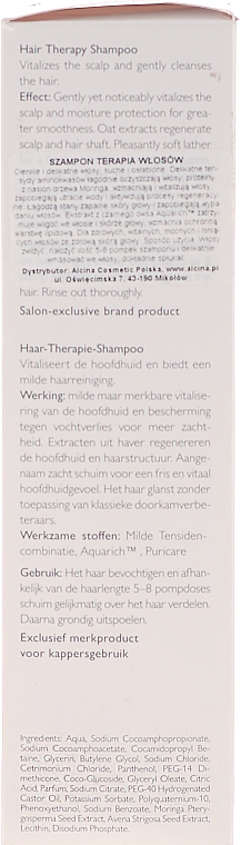 Mildes Shampoo für Haar und Kopfhaut - Alcina Hair Care Haar Therapie Shampoo — Bild N3