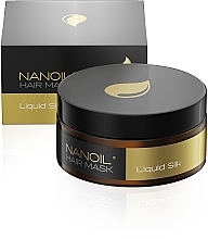 Regenerierende Haarmaske mit Seidenproteinen - Nanoil Liquid Silk Hair Mask — Bild N2