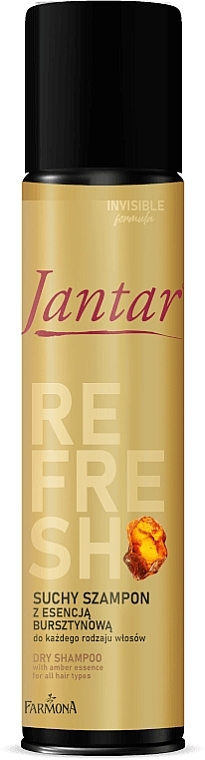 Erfrischendes Trockenshampoo mit Amber-Essenz für alle Haartypen - Farmona Jantar Refresh — Bild N1