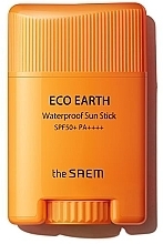 Düfte, Parfümerie und Kosmetik Wasserfester Sonnenstift für das Gesicht - The Saem Eco Earth Waterproof Sun Stick SPF50+ PA++++