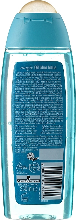 Duschgel - Fa Magic Oil Blue Lotus Scent Shower Gel — Foto N4