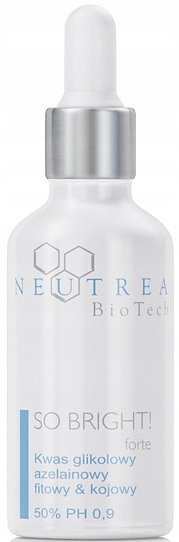 Gesichtspeeling - Neutrea BioTech So Bright! Forte Peeling 50% PH 0.9 — Bild N1