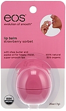 Lippenbalsam mit Erdbeersorbet - EOS Smooth Sphere Lip Balm Strawberry Sorbet — Bild N2