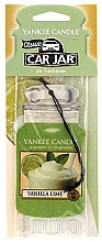 Papier-Lufterfrischer Vanilla Lime - Yankee Candle Car Jar Vanilla Lime — Bild N1
