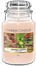 Duftkerze im Glas - Yankee Candle Tranquil Garden Candle — Bild N4