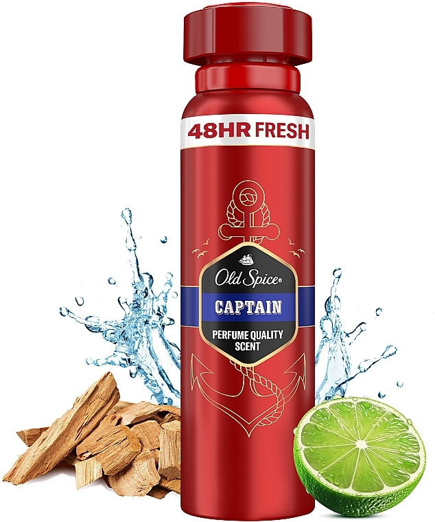 Deospray - Old Spice Captain Deodorant Spray — Bild N7