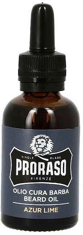 Bartöl mit Limette - Proraso Beard Oil Azur Lime — Bild N2