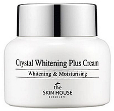 Aufhellende und feuchtigkeitsspendende Gesichtscreme gegen Pigmentflecken - The Skin House Crystal Whitening Plus Cream — Bild N1