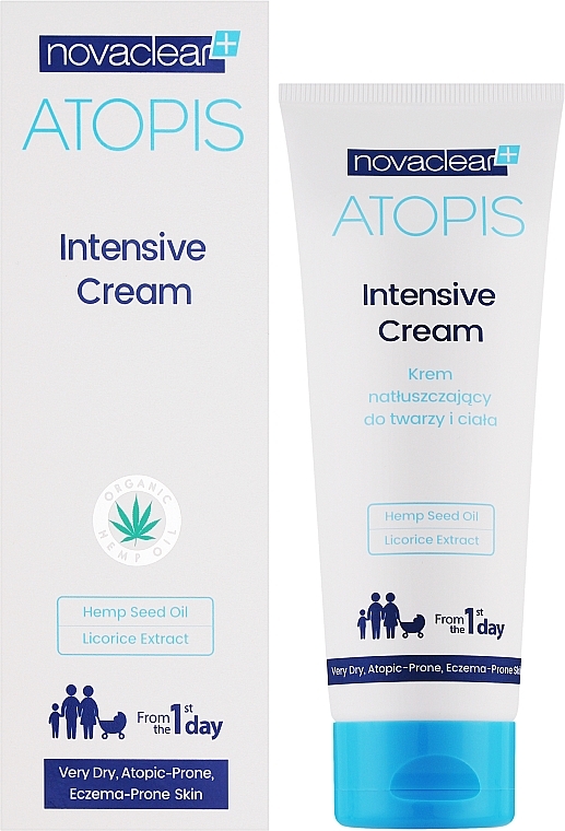 Feuchtigkeitsspendende Gesichts- und Körpercreme - Novaclear Atopis Intensive Cream — Bild N2