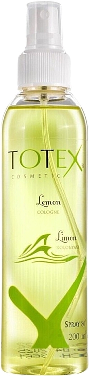 After Shave Spray mit Zitronenduft  - Totex Cosmetic Lemon Cologne  — Bild N1