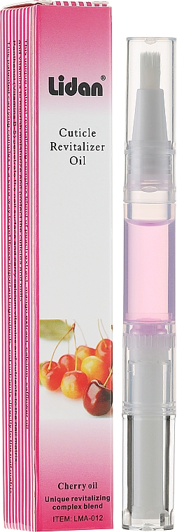 Nagel- und Nagelhautpflegeöl mit Kirschduft - Lidan Curticle Revitalizer Cherry Oil
