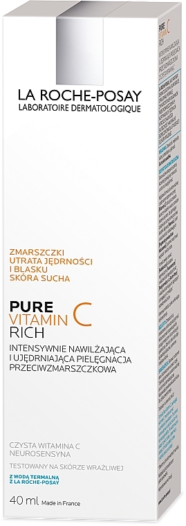 Anti-Aging Pflege für empfindliche Haut - La Roche-Posay Redermic C Anti-Wrinkle Firming Moisturizing Filler — Bild N4