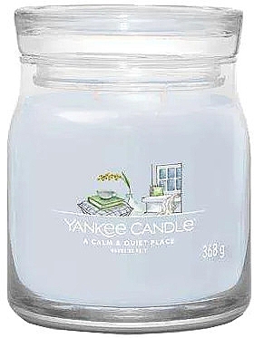 Duftkerze im Glas mit 2 Dochten - Yankee Candle A Calm & Quiet Place — Bild N1