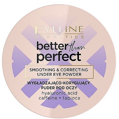 Puder für die Augenpartie - Eveline Better Than Perfect Smoothing and Correcting Eye Powder  — Bild N1