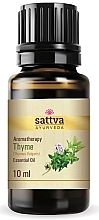 Düfte, Parfümerie und Kosmetik Ätherisches Öl Thymian - Sattva Ayurveda Thyme Essential Oil