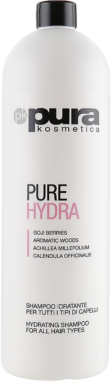Feuchtigkeitsspendendes Shampoo mit Goji-Beeren und Ringelblumen - Pura Kosmetica Pure Hydra — Bild N1
