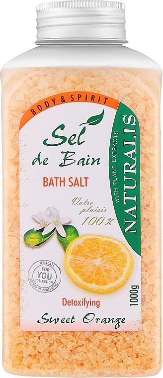 Detox Badesalz Sweet Orange - Naturalis Sel de Bain Sweet Orange Bath Salt
