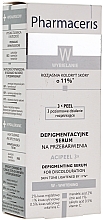 Depigmentierungsserum zur Behandlung von Verfärbungen - Pharmaceris W Depigmentation Serum — Foto N2