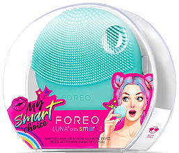 Kompakte Gesichtsreinigungsbürste grün - Foreo Luna Play Smart 2 Mint for you! — Bild N3