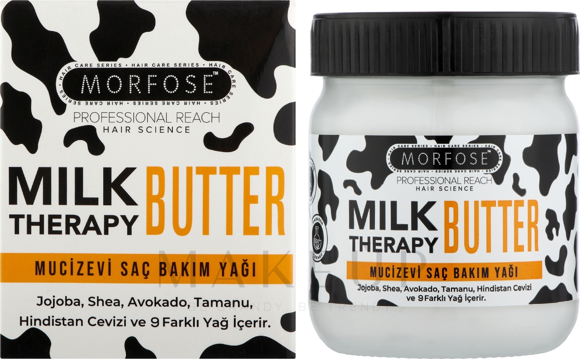 Haarbutter - Morfose Milk Therapy Butter — Bild 200 ml