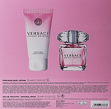 Versace Bright Crystal - Duftset (Eau de Toilette 30ml + Körperlotion 50ml)  — Bild N3