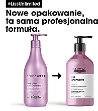 Glättendes Shampoo für widerspenstiges Haar - L'Oreal Professionnel Liss Unlimited Prokeratin Shampoo — Bild N5