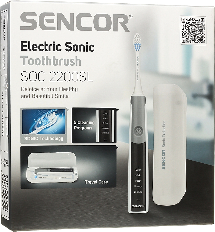 Elektrische Zahnbürste grau SOC 2200SL - Sencor — Bild N8